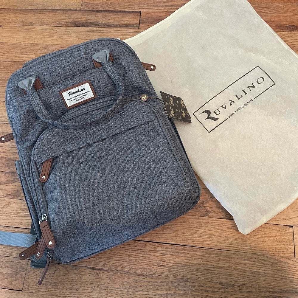 Ruvalino diaper bag NWT